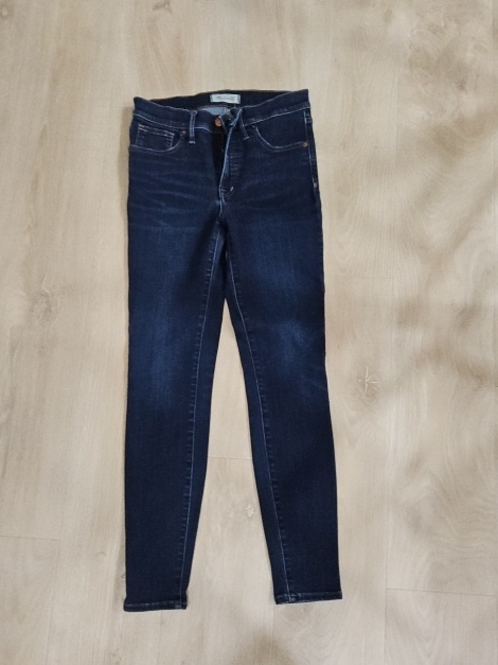 Madewell Dark Indigo Skinny Jeans